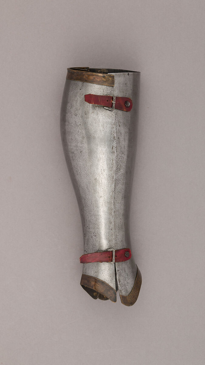 Brigandine Armor, Steel, latten, velvet, brass, Italian