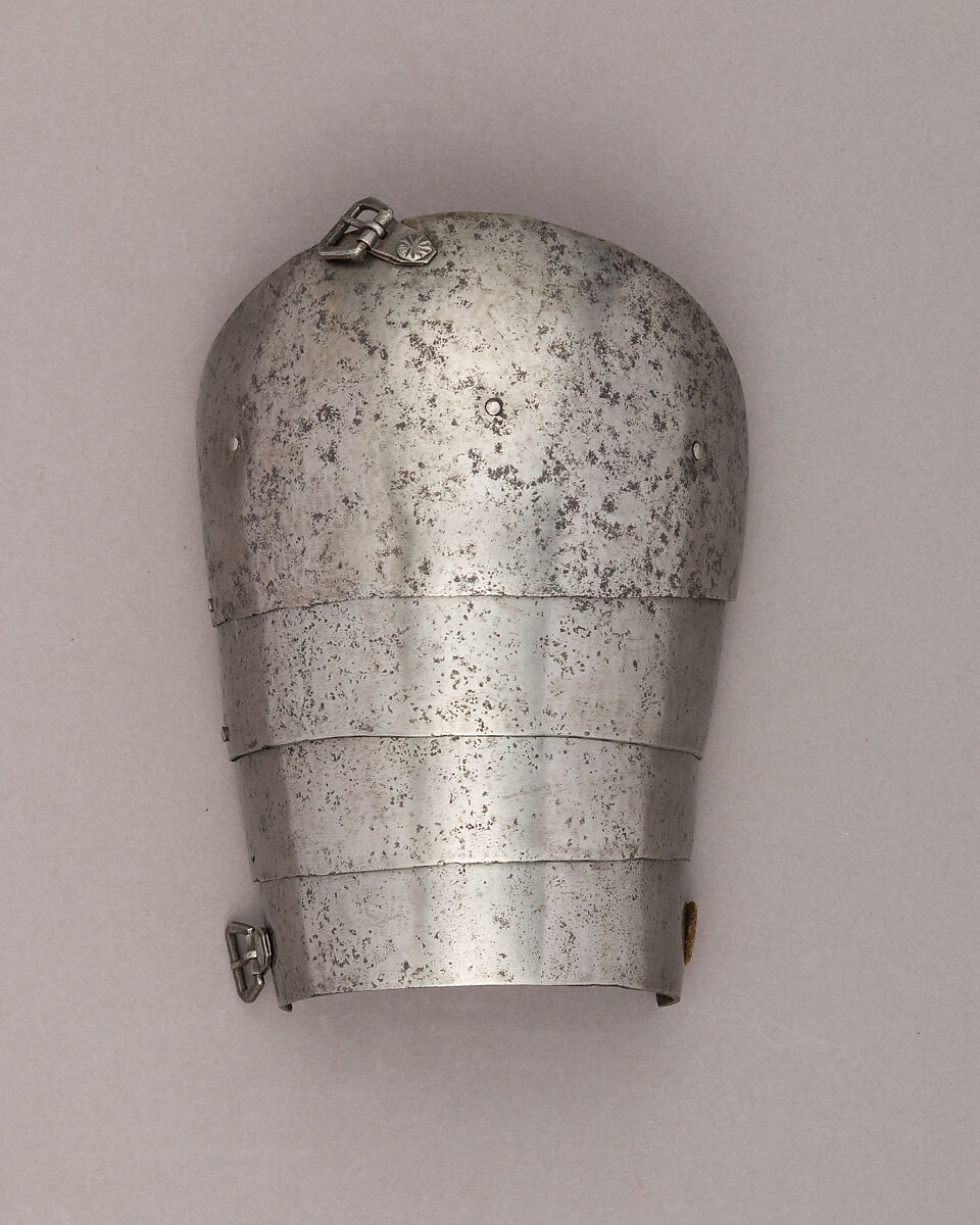 Brigandine Armor, Steel, latten, velvet, brass, Italian