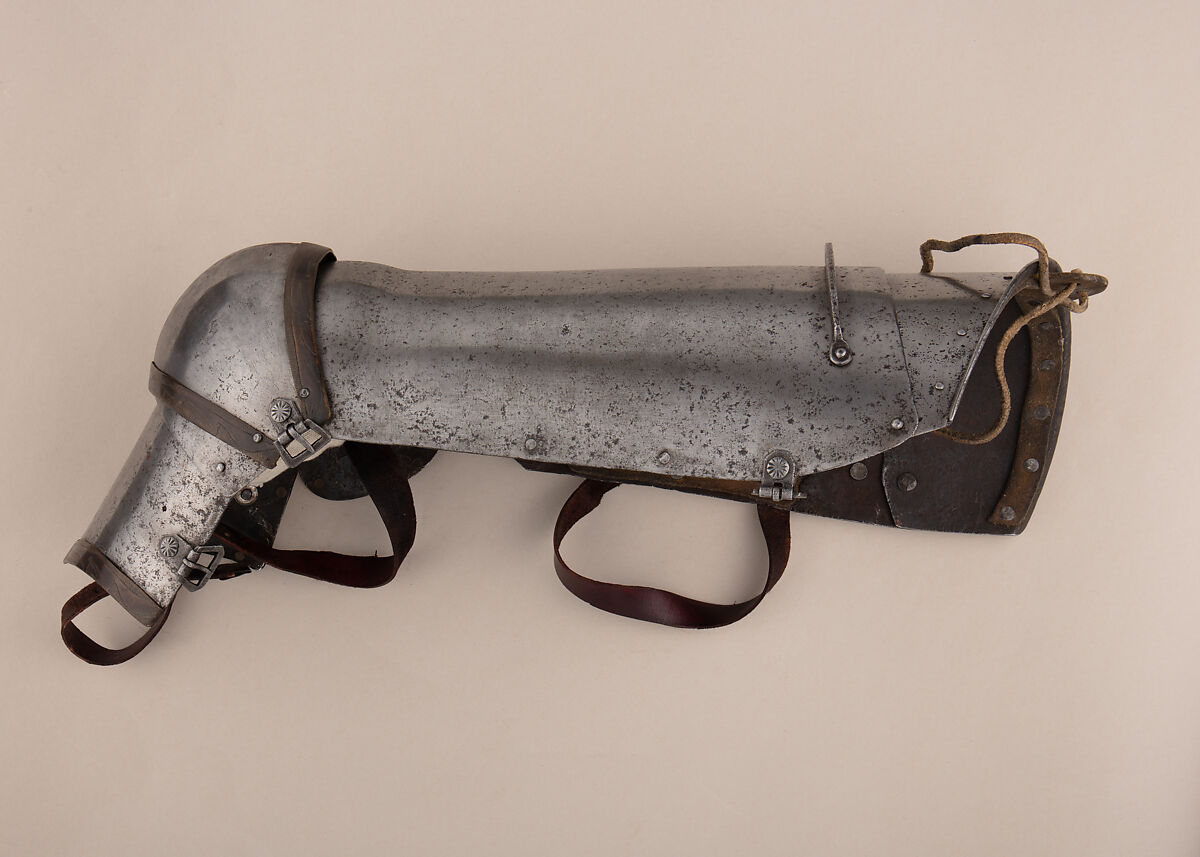 Brigandine Armor, Steel, latten, velvet, brass, Italian