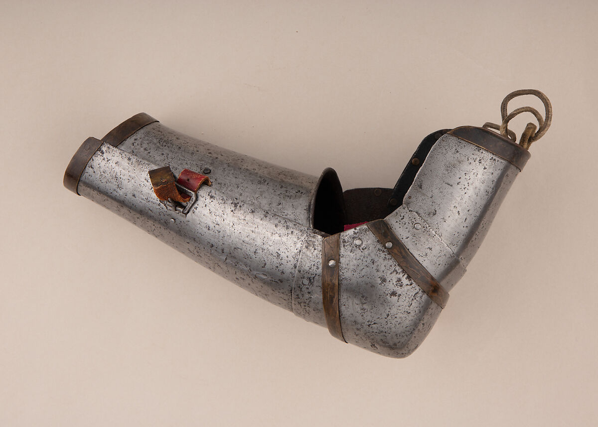 Brigandine Armor, Steel, latten, velvet, brass, Italian