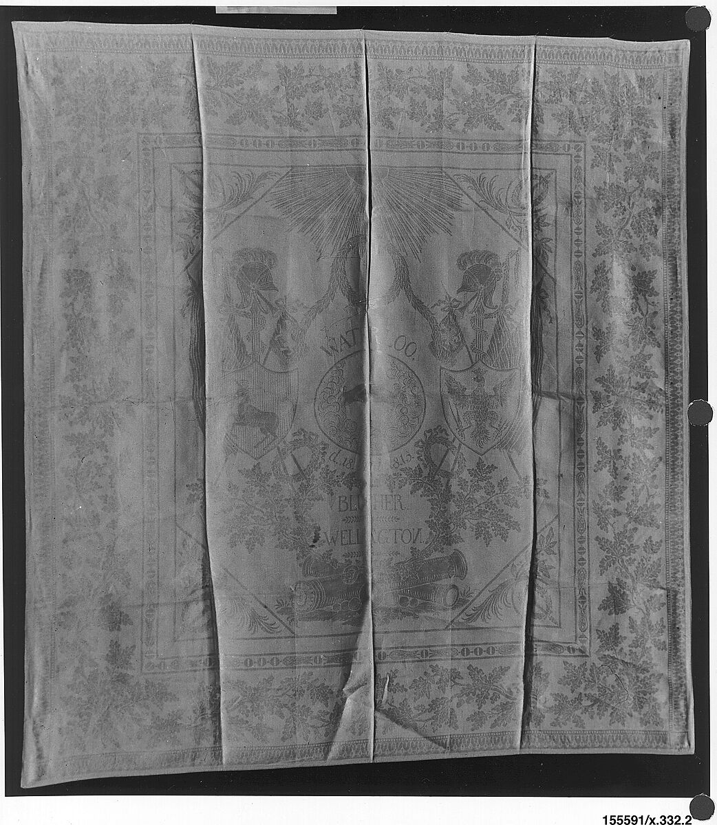 Tablecloth, Linen, German 