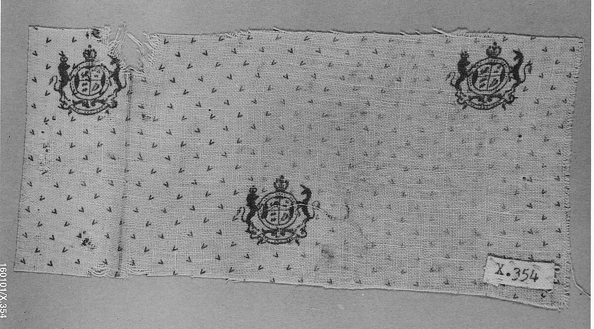 Piece, Cotton, British 