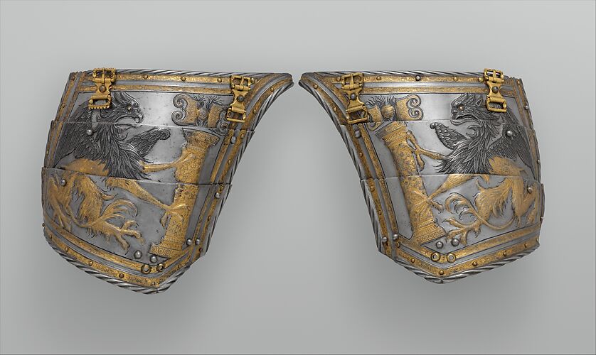 Pair of Tassets of Emperor Charles V of Austria (1500–1558)