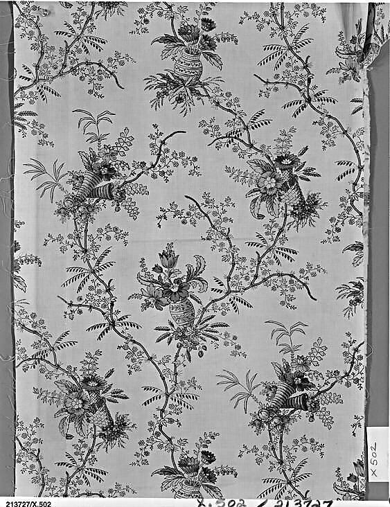 Panel, Cotton, French