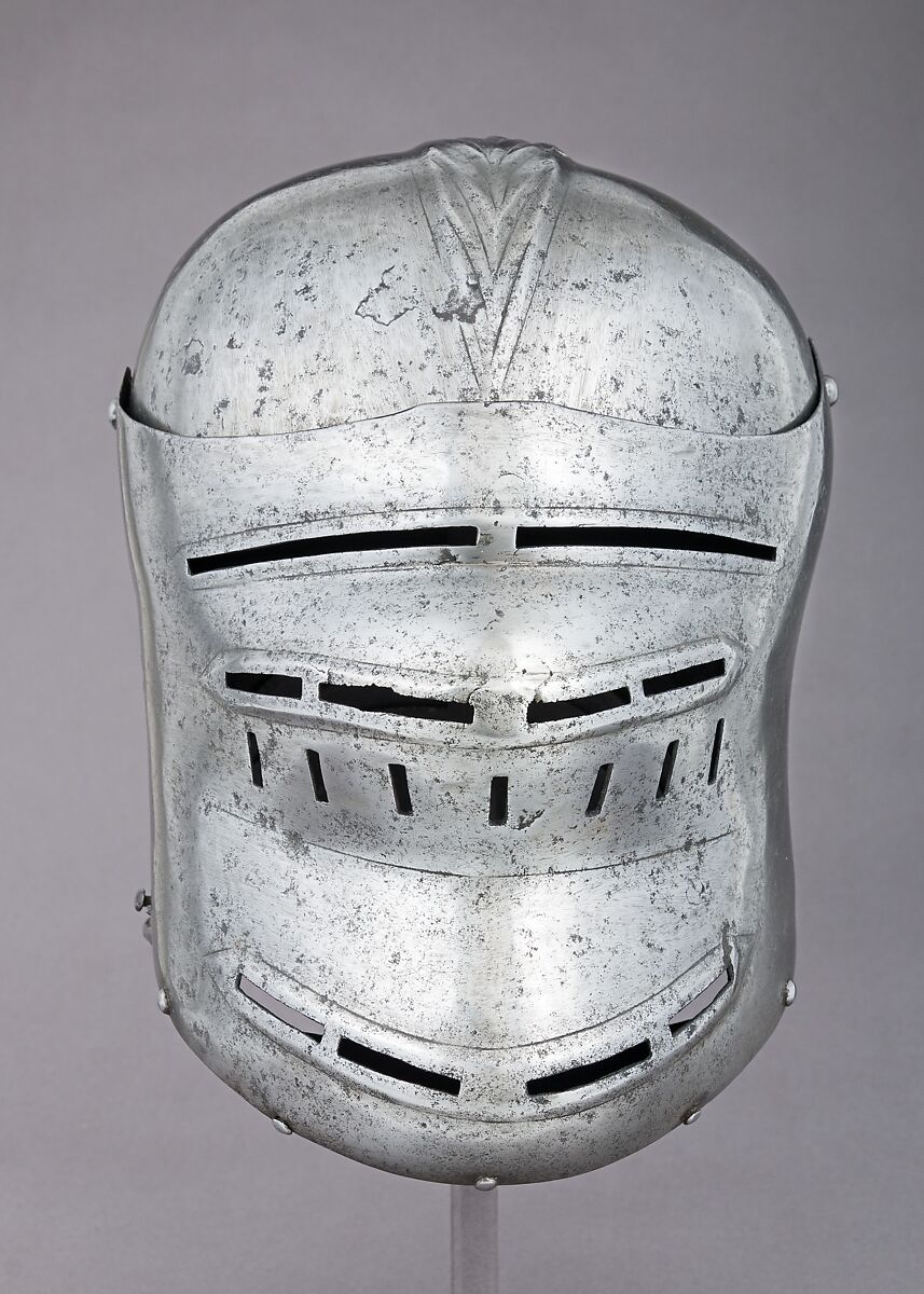 Sallet, Steel, copper alloy, German