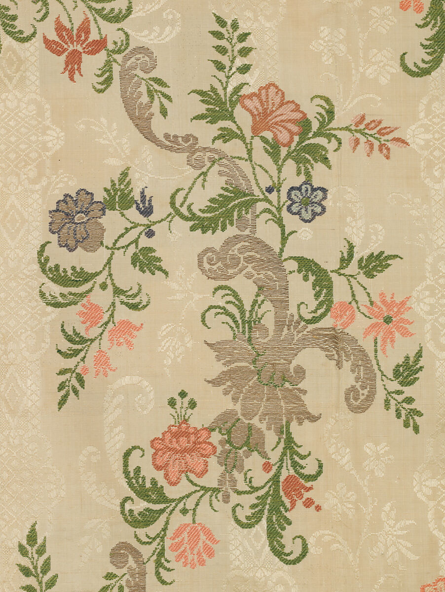 Panel, Silk, Italian