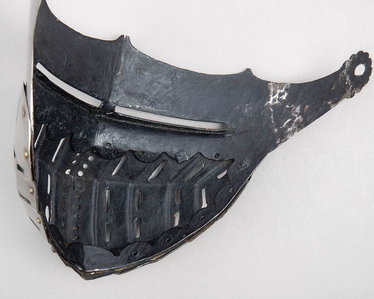 Half Armor, Helmet and reinforcing pieces attributed to Kolman Helmschmid (German, Augsburg 1471–1532), Steel, German, Augsburg