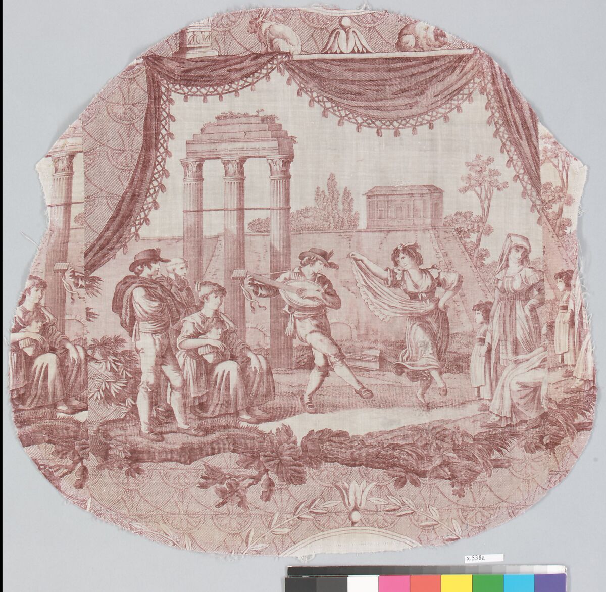 Scènes romaines, Bartolomeo Penelli, Cotton, French, Jouy-en-Josas