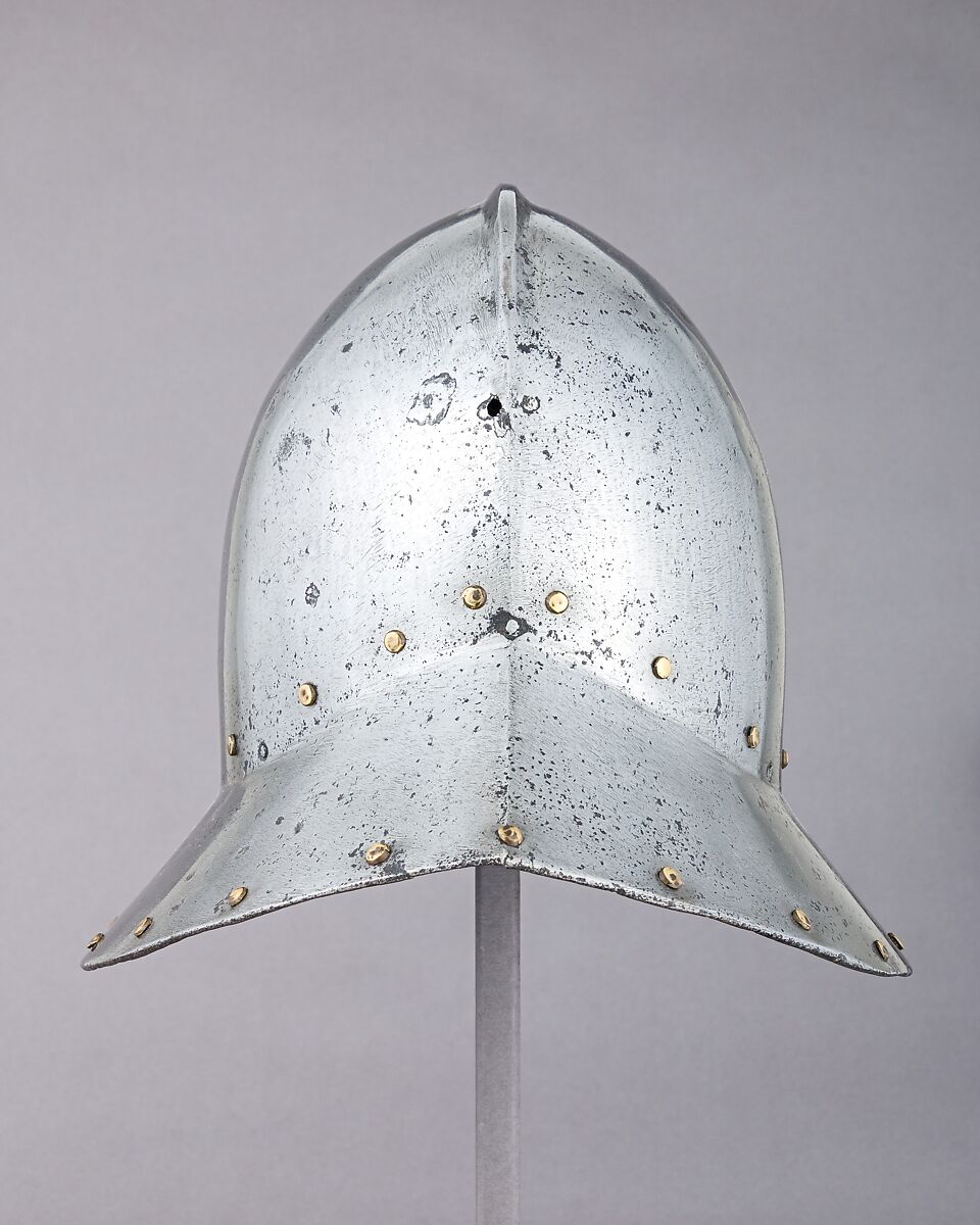 War Hat, Steel, brass, Spanish