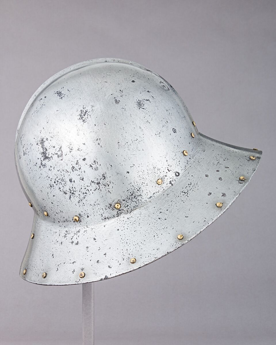 War Hat, Steel, brass, Spanish