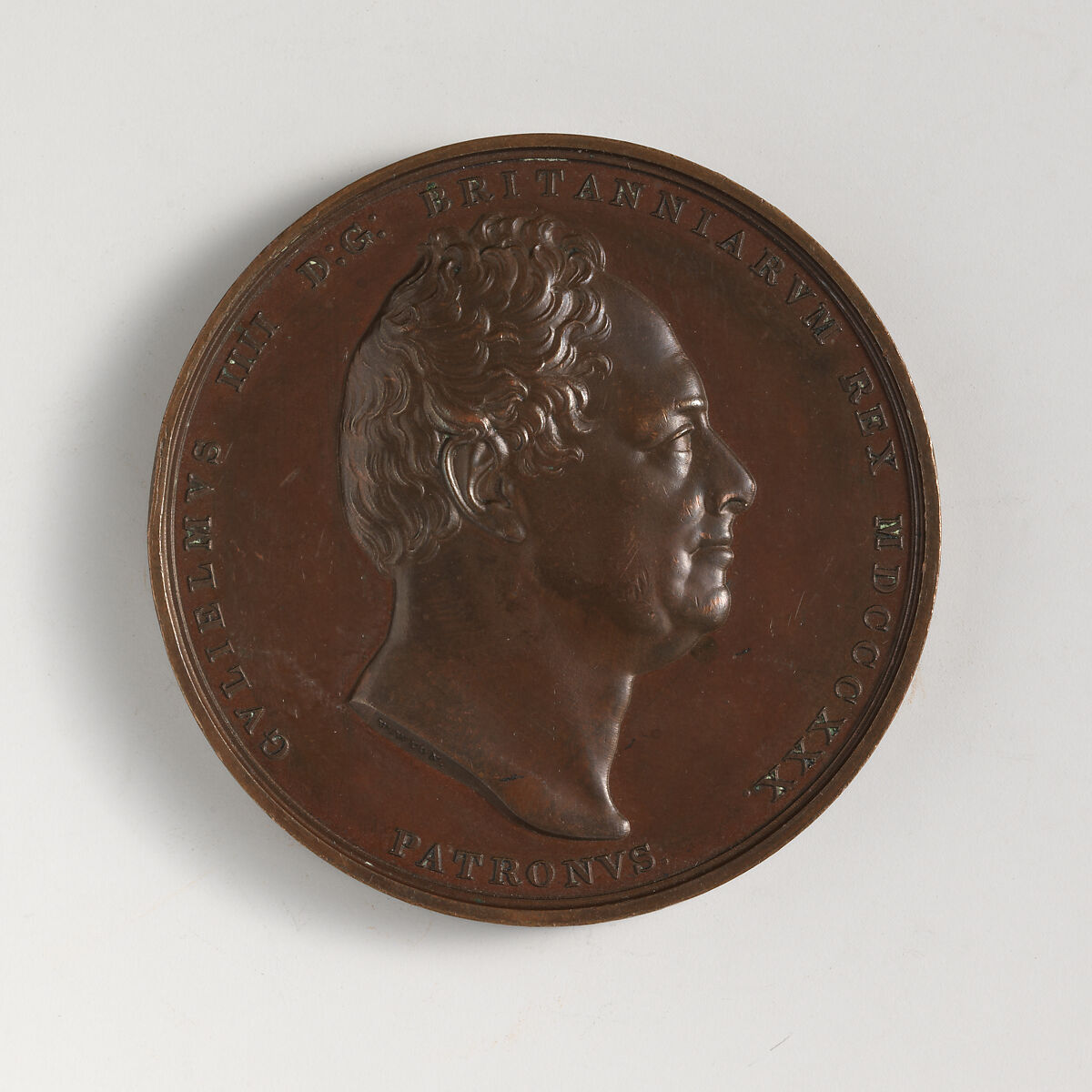 Royal Academy of Arts Medal, Medalist: William Wyon (British, Birmingham 1795–1851 Brighton), Bronze, British 