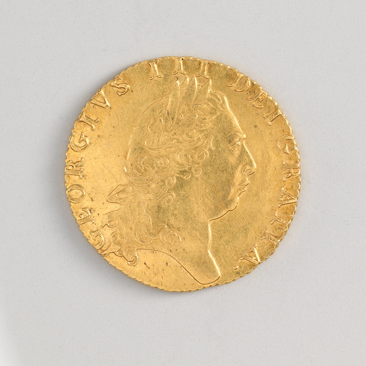 George III guinea, Medalist: Lewis Pingo (1743–1830), Gold, British 