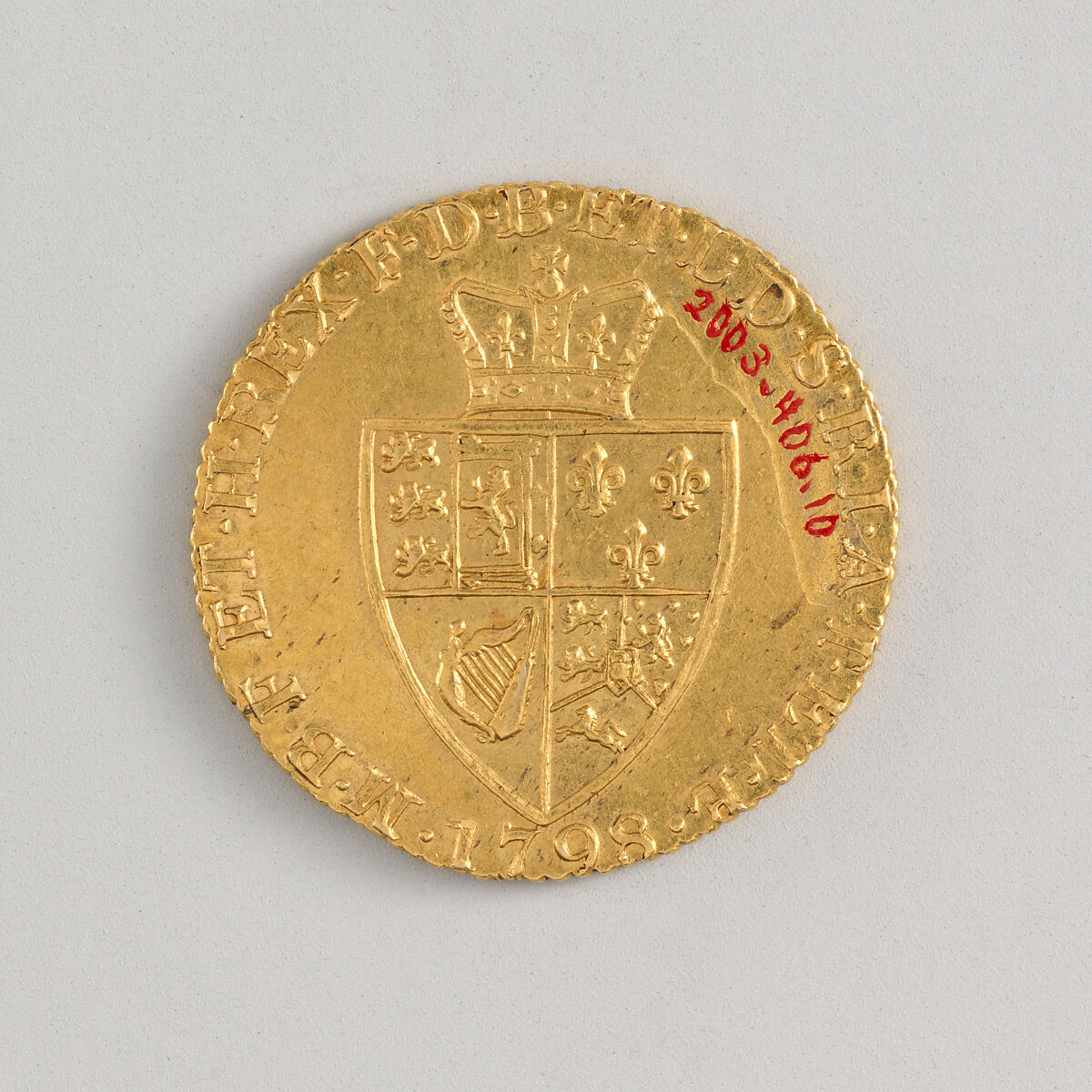 George III guinea, Medalist: Lewis Pingo (1743–1830), Gold, British