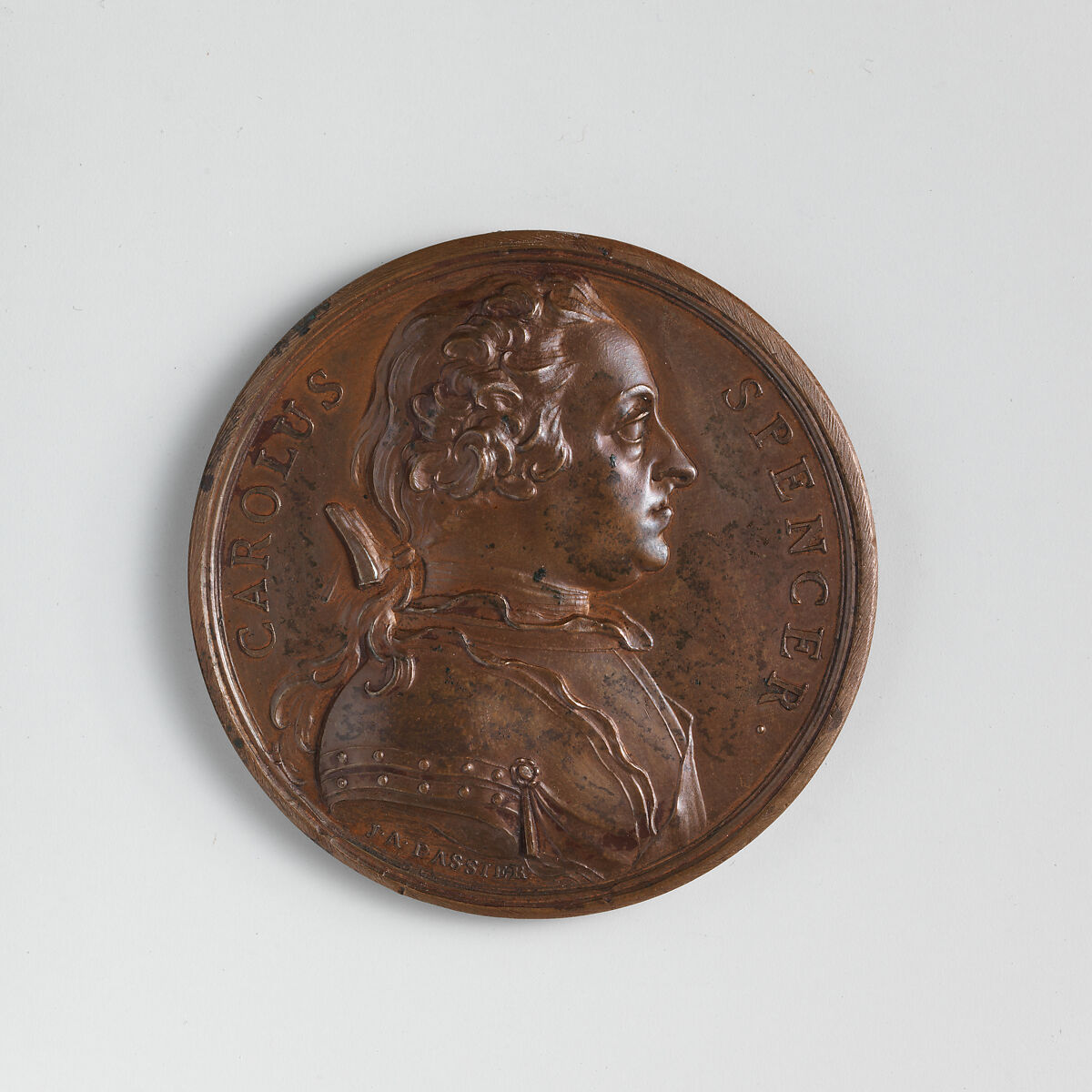 Charles Spencer, 3rd Duke of Marlborough (1706–1754), Medalist: Jacques-Antoine Dassier (Swiss, Geneva 1715–1759 Copenhagen), Bronze, Swiss 