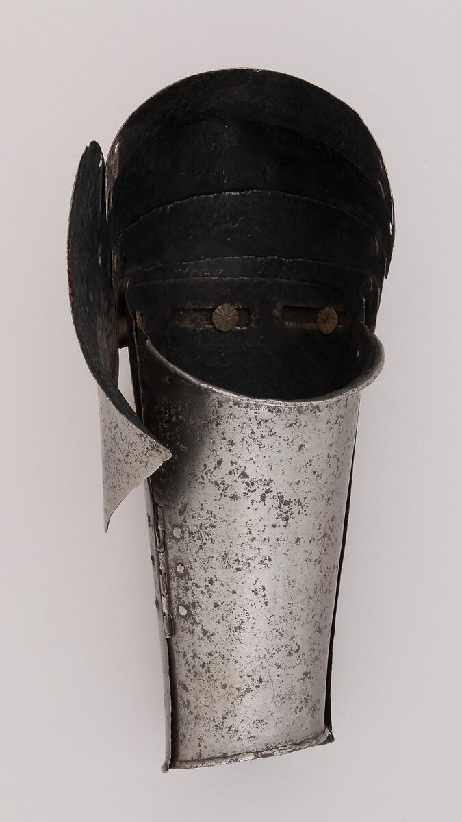 Forearm Defense (Vambrace) and Elbow Defense (Couter), Steel, Italian