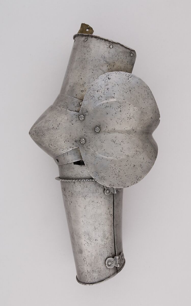 Forearm Defense (Vambrace), Steel, leather, Italian