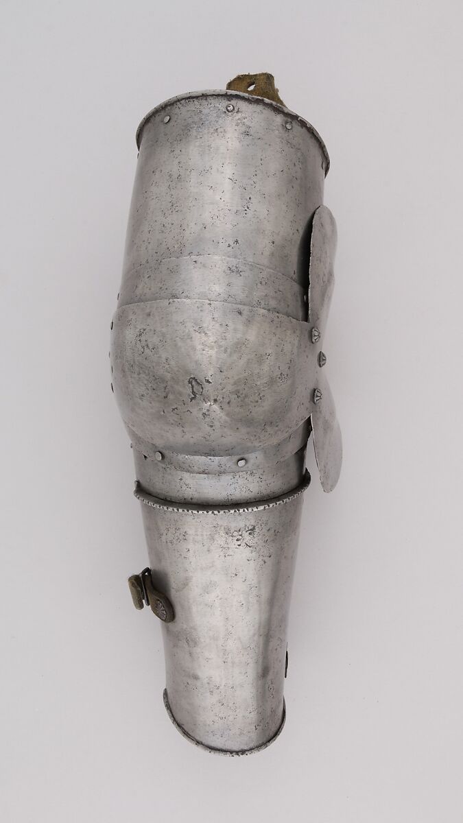 Forearm Defense (Vambrace), Steel, leather, Italian