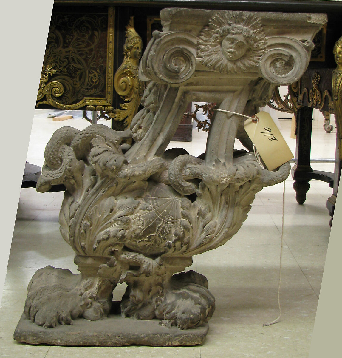 Pair of balusters from Palace of the Tuileries, Louis Le Vau (French, 1612–1670), Limestone, French, Paris