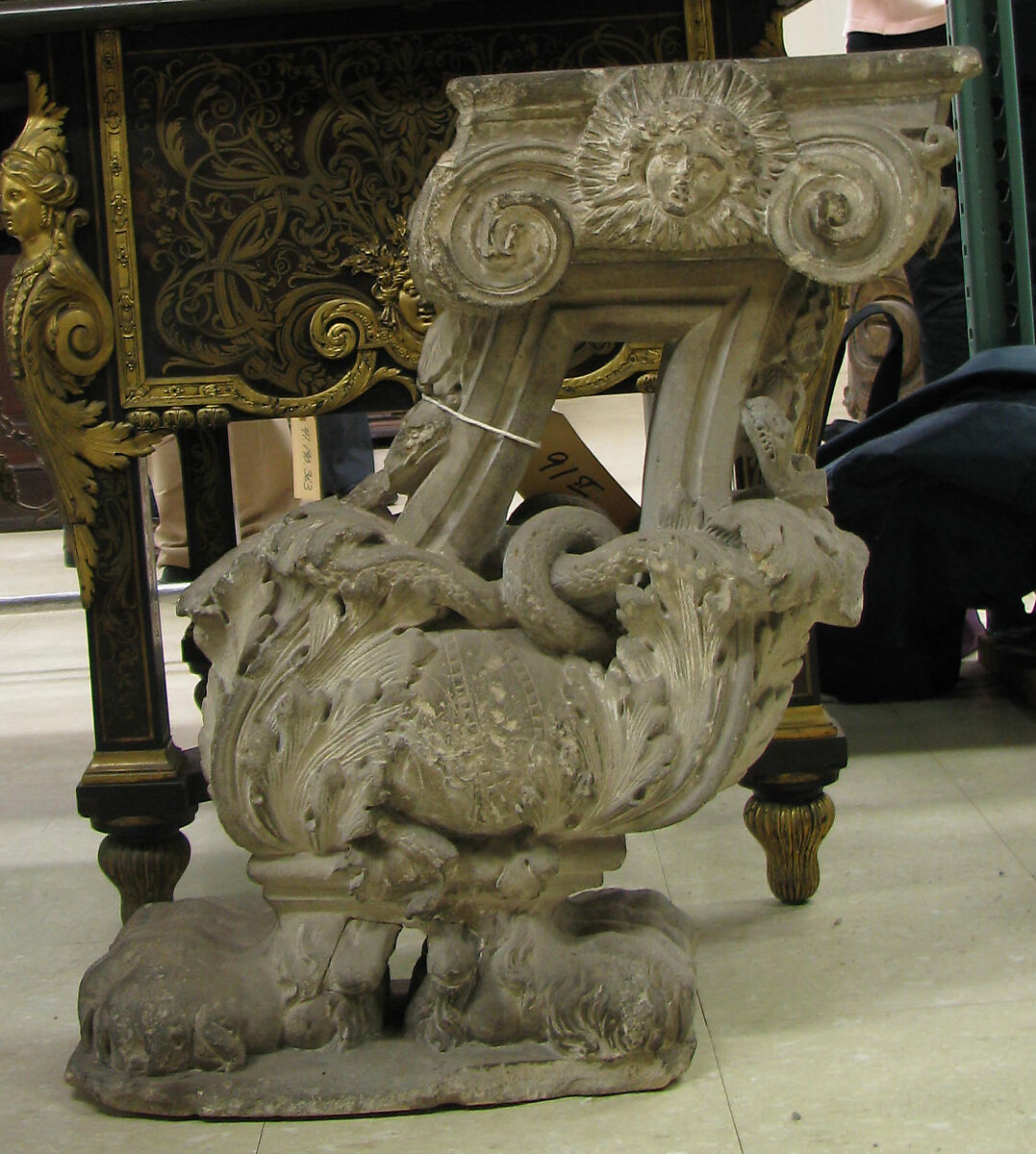 Pair of balusters from Palace of the Tuileries, Louis Le Vau (French, 1612–1670), Limestone, French, Paris