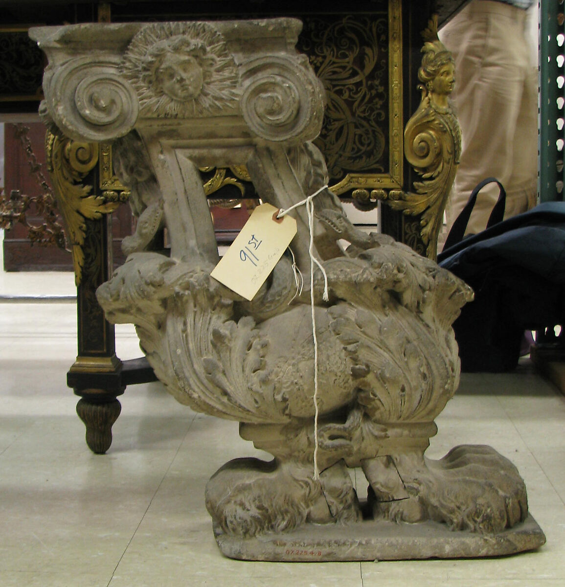 Pair of balusters from Palace of the Tuileries, Louis Le Vau (French, 1612–1670), Limestone, French, Paris