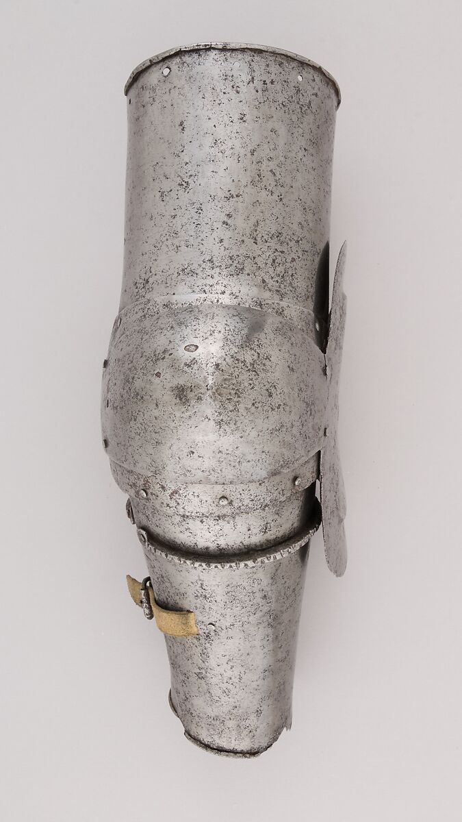 Inner Plate of a Forearm Defense (Vambrace), Steel, Italian