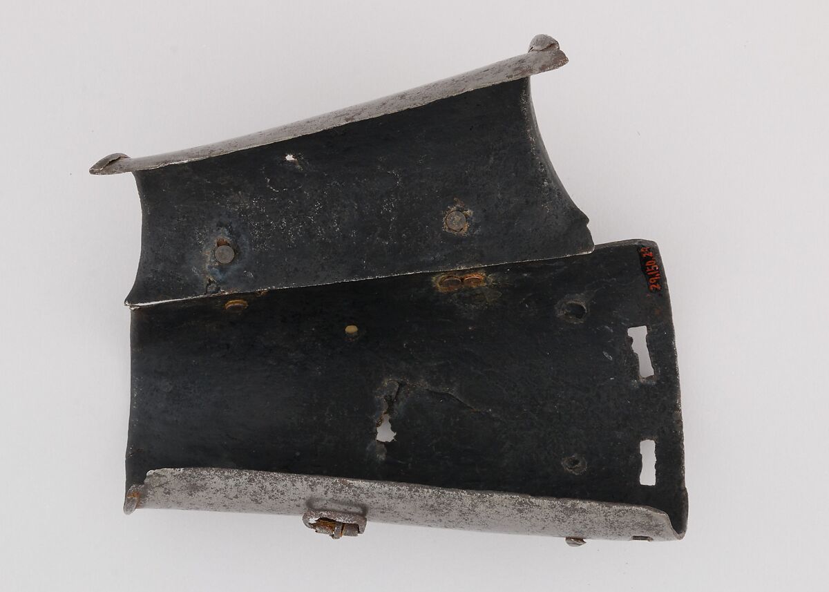 Forearm Defense (Vambrace), Steel, Italian