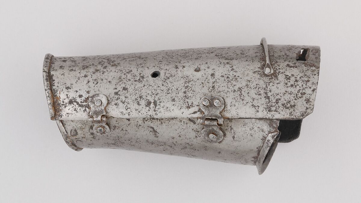 Forearm Defense (Vambrace), Steel, Italian