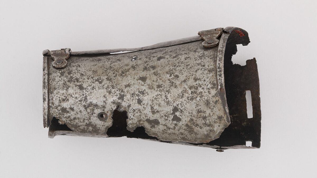Forearm Defense (Vambrace), Steel, Italian
