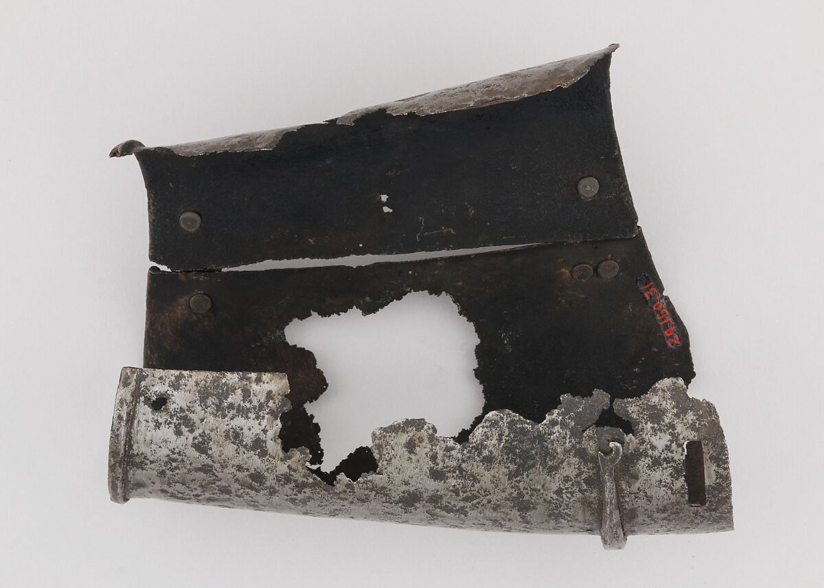 Forearm Defense (Vambrace), Steel, Italian