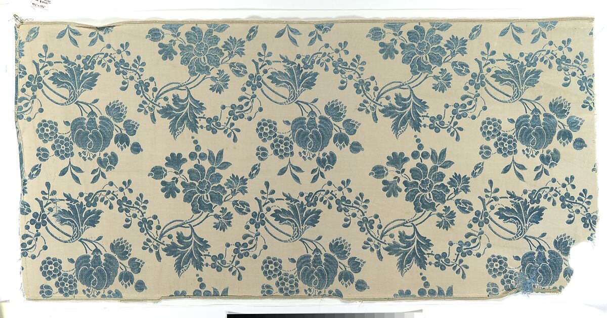 Length, Anna Maria Garthwaite (British, 1690–1763), Silk, British, London, Spitalfields