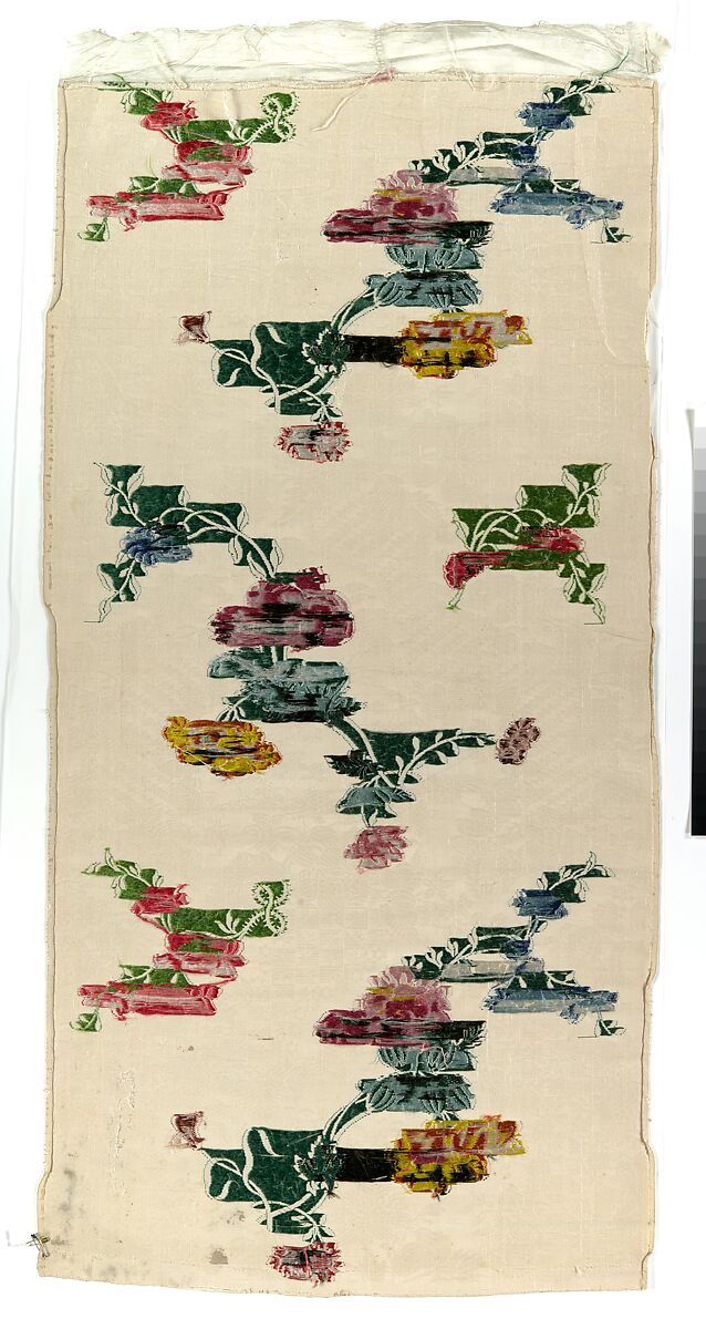 Skirt panel, Anna Maria Garthwaite (British, 1690–1763), Silk, British, London, Spitalfields