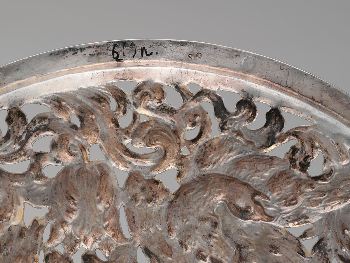 Ewer and basin (lavabo set), Probably made at Chisinau Court Workshop, Silver, partially gilded, Moldovan