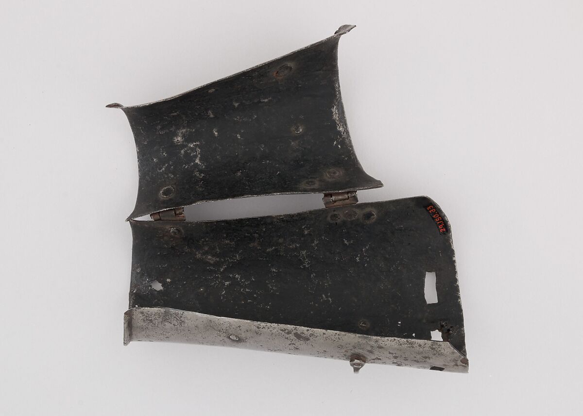 Forearm Defense (Vambrace), Steel, Italian