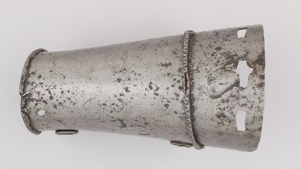 Forearm Defense (Vambrace), Steel, Italian