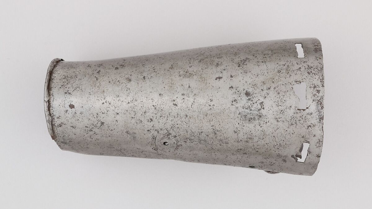 Forearm Defense (Vambrace), Steel, Italian