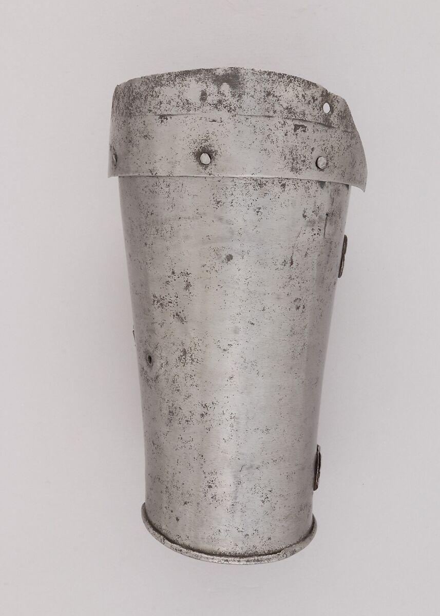 Forearm Defense (Vambrace), Steel, Italian