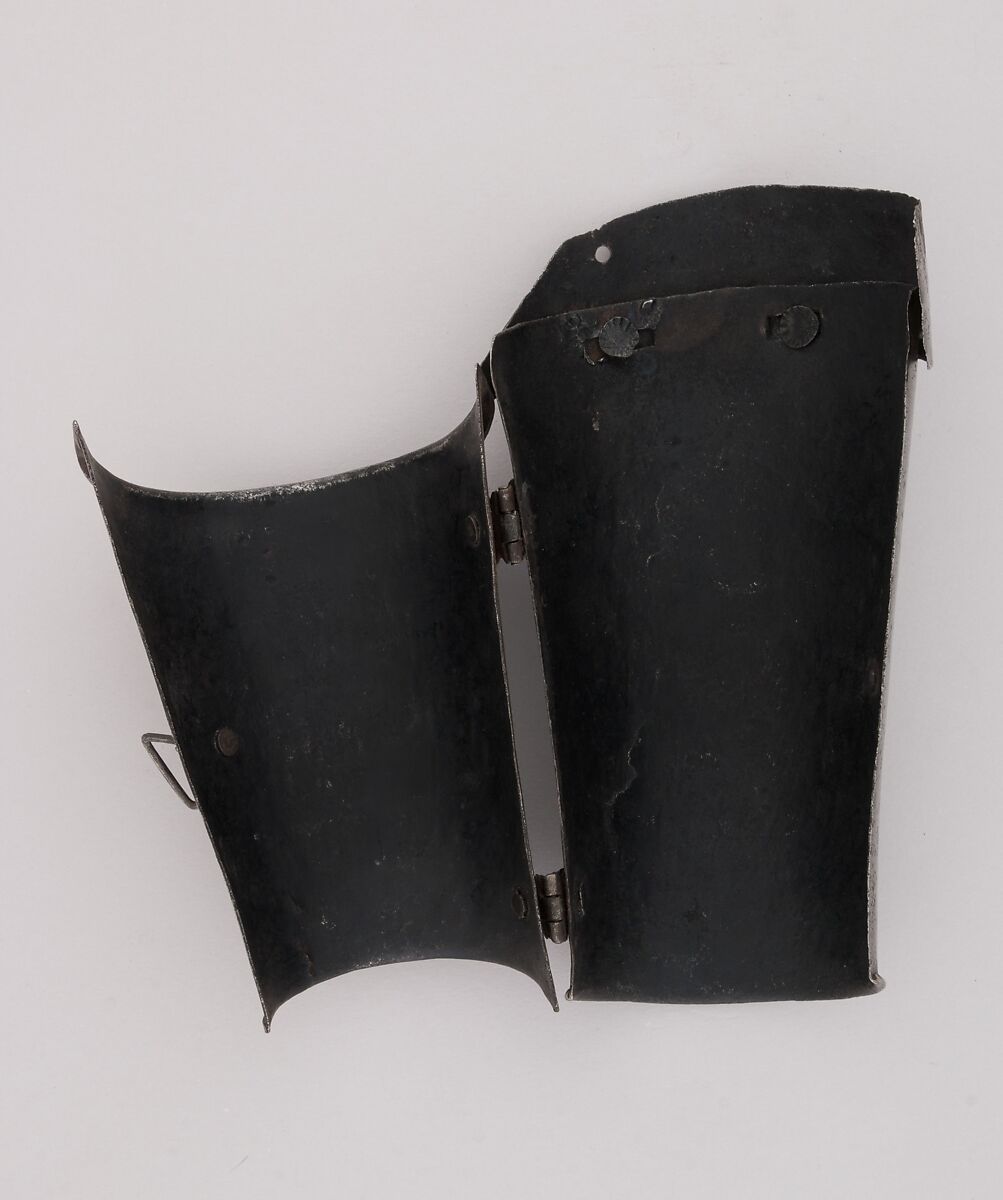 Forearm Defense (Vambrace), Steel, Italian