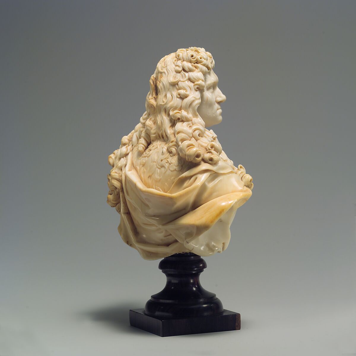 Bust, C. Lacroix, Franco-Flemish (Franco–Flemish, born Burgundy, active Genoa), Elephant ivory, probably French