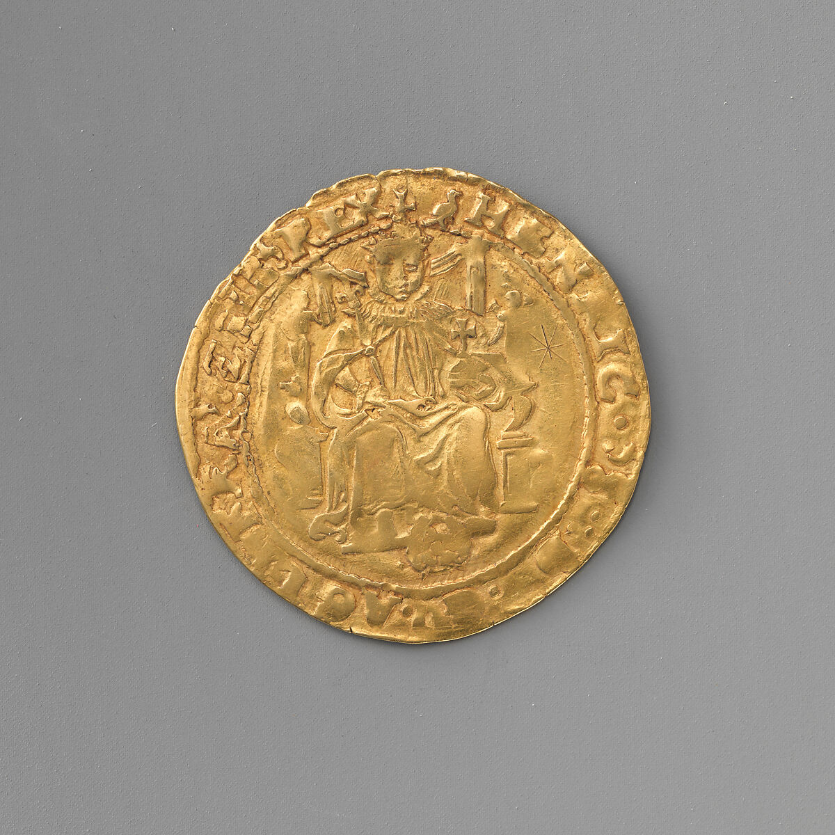 Half sovereign of Henry VIII, Gold, British 