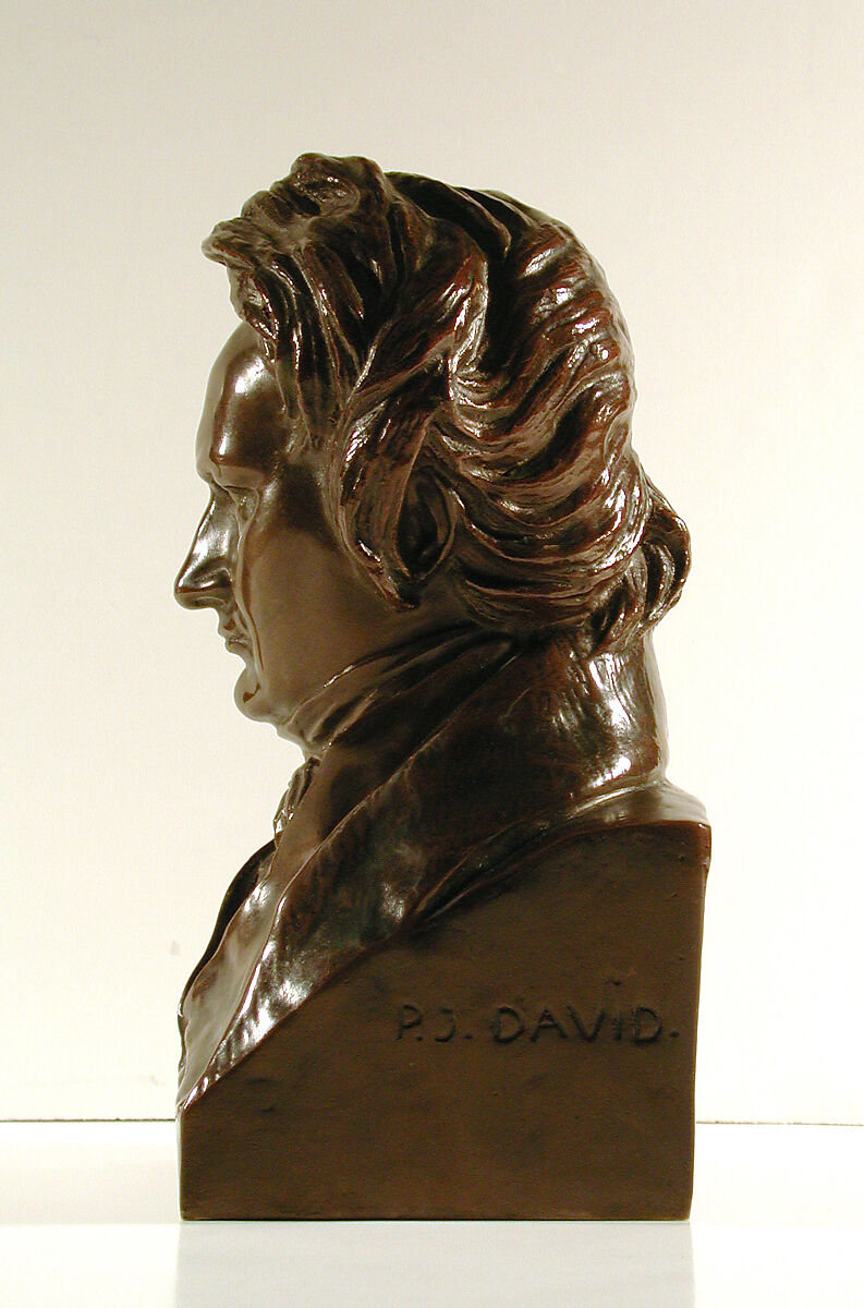 Victor Hugo, After Pierre Jean David d'Angers (French, Angers 1788–1856 Paris), Bronze, French, Paris