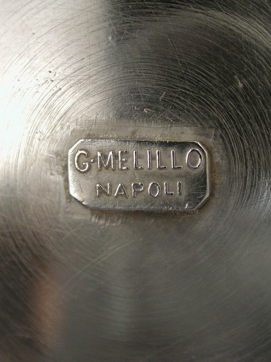 Ewer, Giacinto Melillo (1846–1915), Silver, Italian, Naples