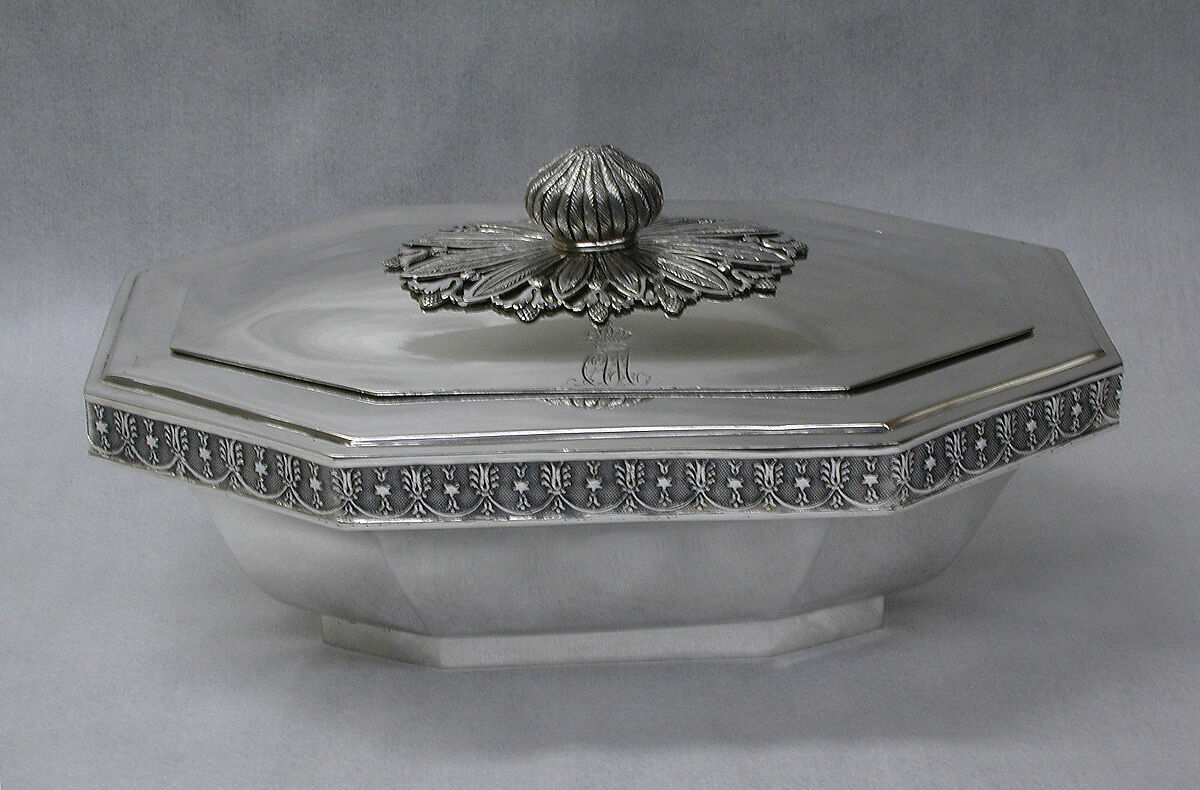 Box, Johann Christian Sick (German (Stuttgart), 1766–1824), Silver, German, Stuttgart