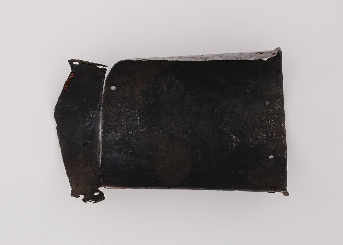 Upper Arm Defense (Rerebrace), Steel, Italian