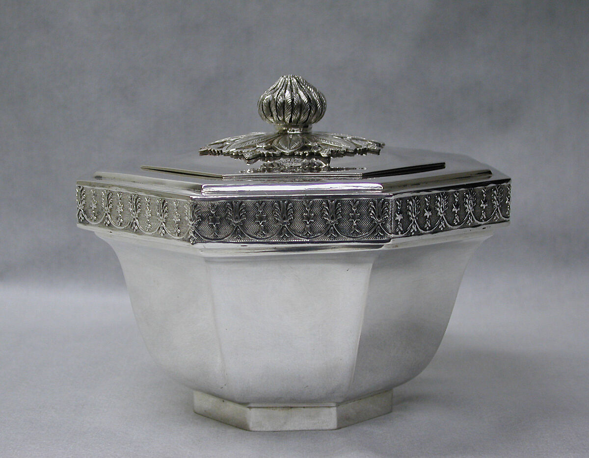 Box, Johann Christian Sick (German (Stuttgart), 1766–1824), Silver, German, Stuttgart