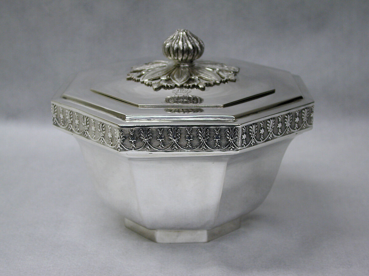 Box, Johann Christian Sick (German (Stuttgart), 1766–1824), Silver, German, Stuttgart