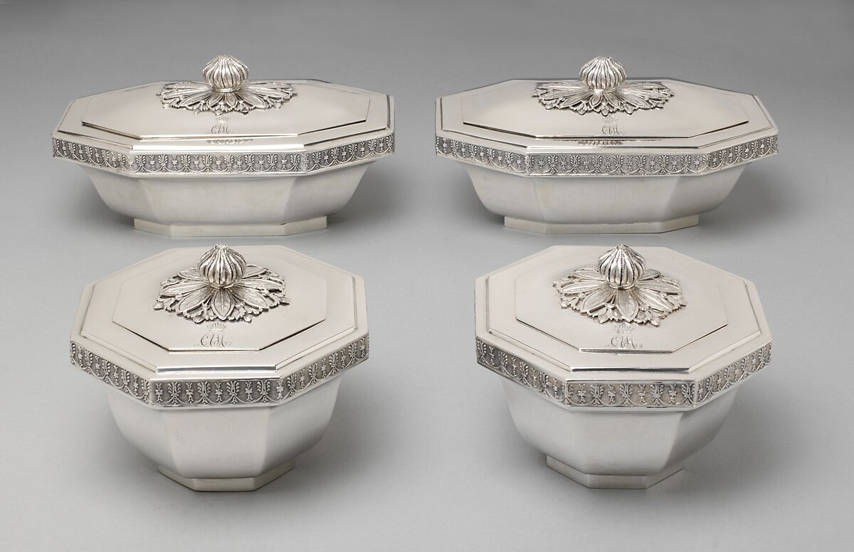 Box, Johann Christian Sick (German (Stuttgart), 1766–1824), Silver, German, Stuttgart 