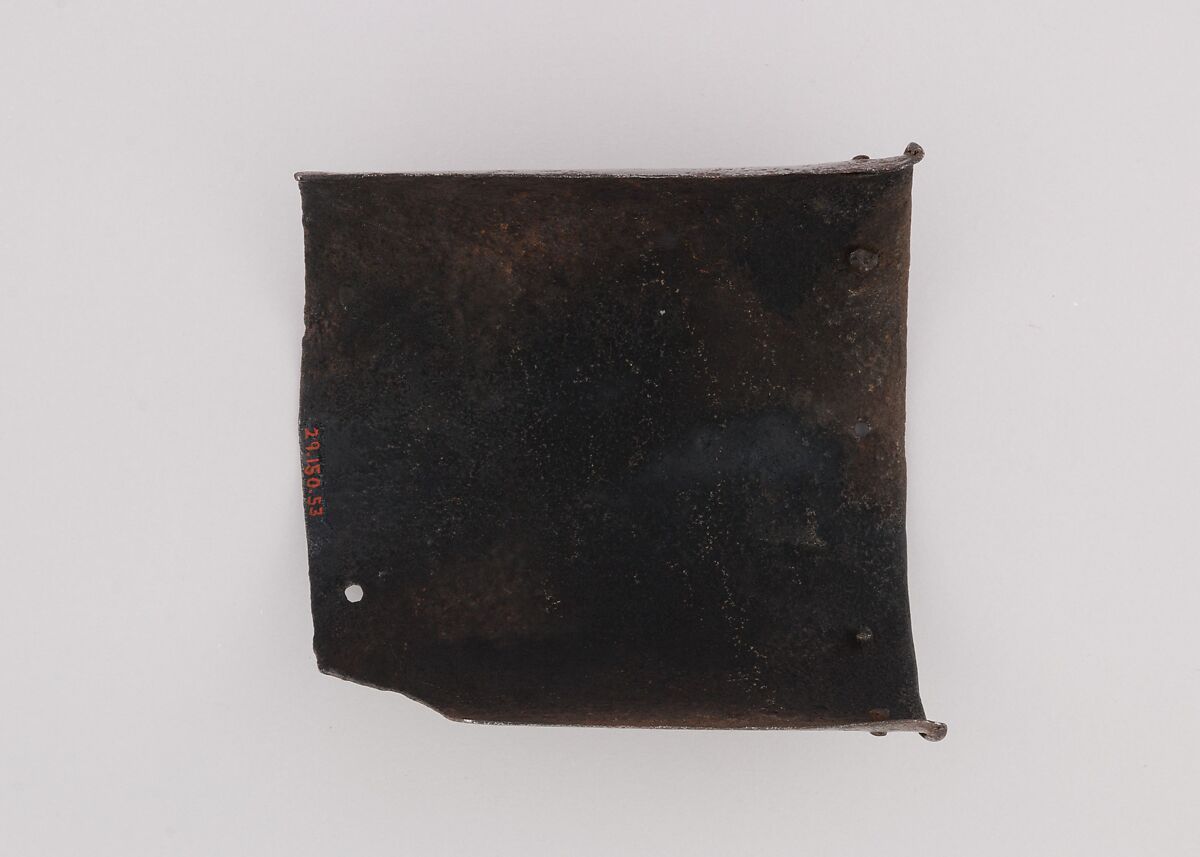 Upper Arm Defense (Rerebrace), Steel, Italian