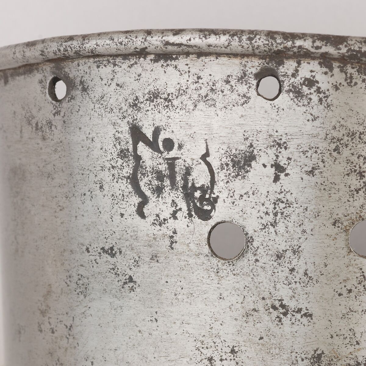 Upper Arm Defense (Rerebrace), Steel, Italian