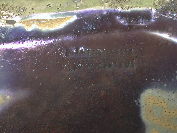 Jardinière, Lucien Lévy-Dhurmer (French, Algiers 1865–1953 Le Vésinet), Earthenware with metallic glaze, French, Golfe-Juan