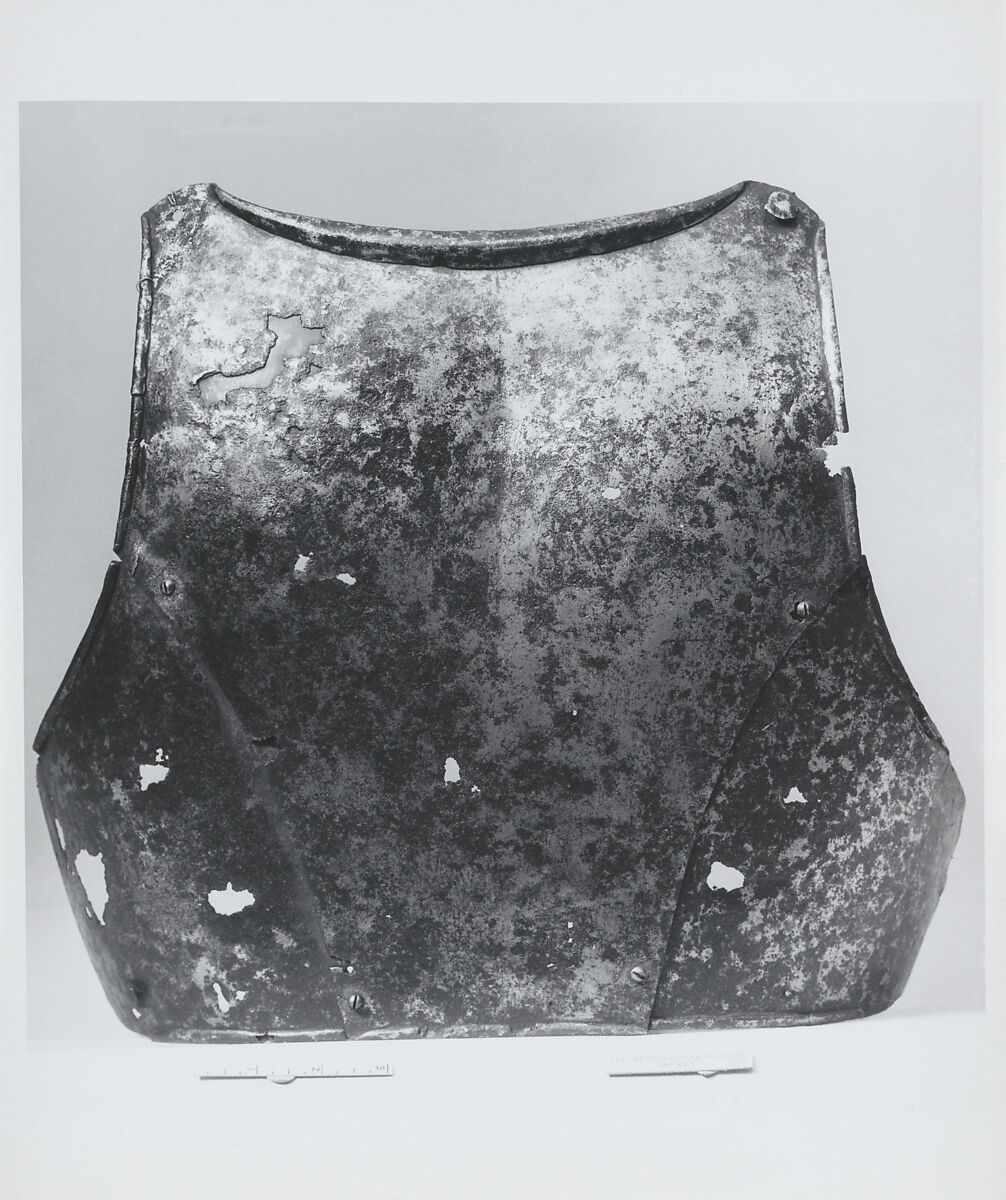 Backplate, Steel, leather, Italian